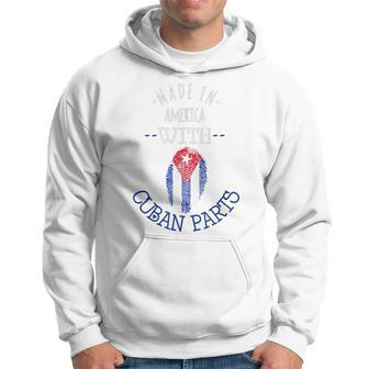 Cuban Flag T For Men - Made In America WCuban Parts Hoodie | Mazezy