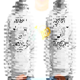 Cute Dad And Son Funny Our First Fathers Day Together 2023 Hoodie | Mazezy