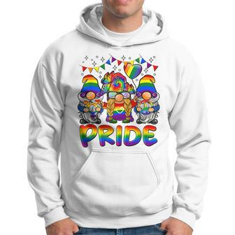 Cute Gay Bisexual Transsexual Gnomes Lgbtq Pride Ally Month Hoodie - Thegiftio UK