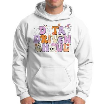Cute Ghosts Halloween Aba Behavior Therapy Data Driven Ghoul Hoodie - Monsterry