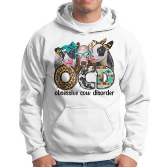 Cute Ocd Obsessive Cow Disorder 3 Cute Heifer Cow Hoodie - Monsterry UK