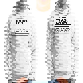 Dada Daddy Dad Bruh Men Fathers Day 2023 Funny Father Hoodie | Mazezy