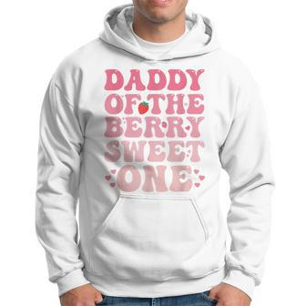 Daddy Of The Berry Sweet Birthday Gifts Sweet Strawberry Hoodie - Monsterry