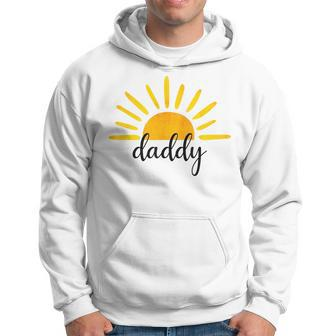 Daddy Of The Birthday First Trip Around The Sun Birthday Sun Funny Gifts Hoodie | Mazezy