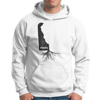 Delaware Roots State Map Home Love Pride Gift Hoodie | Mazezy