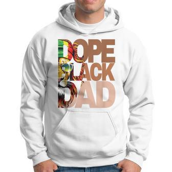 Dope Black Dad Junenth Fathers Day Black Man King Hoodie | Mazezy