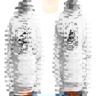 Dostoevsky T Graphic Black And White Hoodie | Mazezy