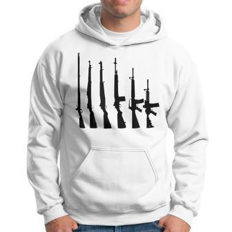 Evolution Of The Us Service Rifle Hoodie - Monsterry CA