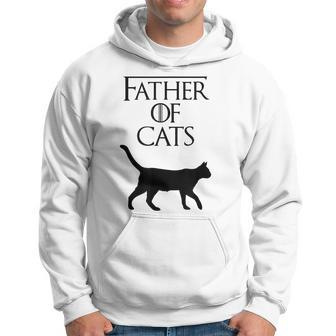 Father Of Cats | Fur Dad | Funny Cat Lover S500191 Gift For Mens Hoodie | Mazezy