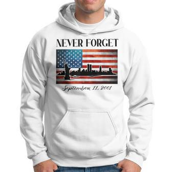 Never Forget September 11 2001 Memorial Day American Flag Hoodie | Mazezy