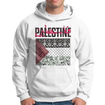 Free Palestine Free Gaza Flag Hoodie - Seseable