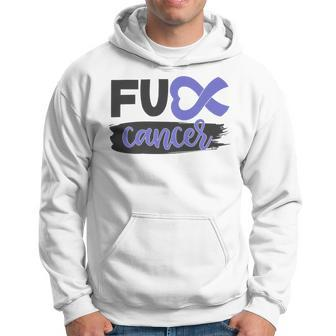 Fuck Esophageal Cancer - Funny Esophageal Cancer Awareness Hoodie | Mazezy