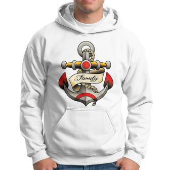 Funny Anchor Tattoo Hoodie | Mazezy