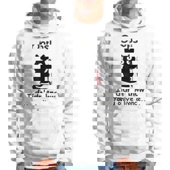 Cat Oops I Didn't Know You Only Live Once Father Day Hoodie | Mazezy