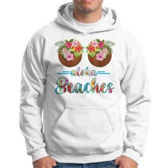 Funny Coconut Bra Hawaii Aloha Beaches Summer Paradise Gift Summer Funny Gifts Hoodie | Mazezy