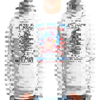 Funny Hot Dog Im Just Here For 4Ht Of July Sunglasses Hoodie | Mazezy