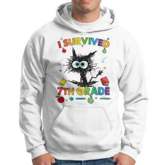 Funny Last Day Of Seventh 7Th Grade I Survived 7Th Grade Hoodie | Mazezy