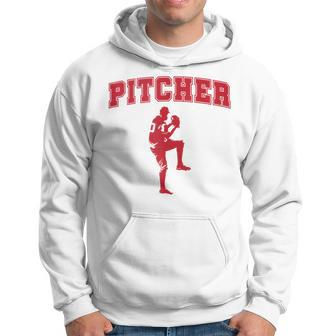 Funny Pride Month Lgbtq Matching Gay Couple Pitcher Hoodie | Mazezy
