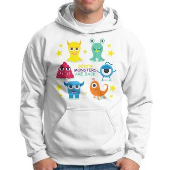 Funny Scary Monsters Hoodie | Mazezy