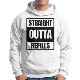 Straight Outta Refills For Pharmacy Doctors Hoodie | Mazezy