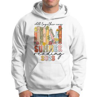 Funny Summer All Together Now Reading 2023 Library Books Hoodie | Mazezy