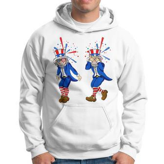 Funny Uncle Sam Griddy Dance 4Th Of July Independence Day  Hoodie