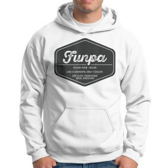 Funpa Definition T Only Cooler Grandpa Birthday Hoodie - Seseable