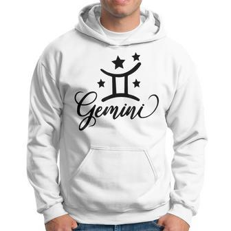 Gemini Born In May June Birthday Funny Gift Gemini Zodiac Hoodie | Mazezy AU