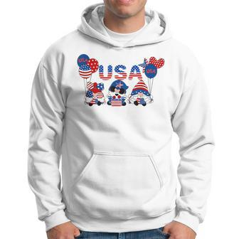Gnomes 4Th Of July Firework Patriotic Freedom Funny Patriotic Funny Gifts Hoodie | Mazezy