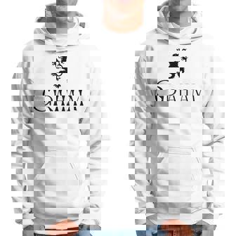 Graham Clan Scottish Family Name Scotland Heraldry Graham Funny Gifts Hoodie | Mazezy