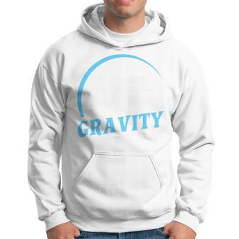 Gravity Is For The Weak High Jump Track Hoodie | Mazezy
