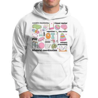 Groovy Pediatric Occupational Therapy Therapist Ot Assistant Hoodie | Mazezy