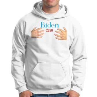 Handsy Joe Biden 2020 Male Hands Hoodie | Mazezy