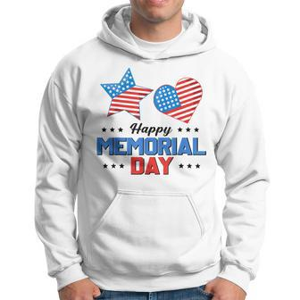 Happy Memorial Day 4Th Of July American Flag Patriotic Hoodie | Mazezy CA