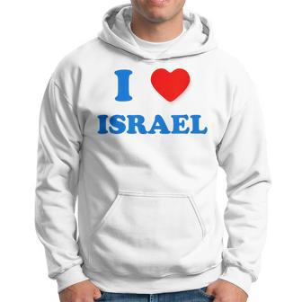 I Heart Israel I Love Israel Independence Day Star Of David Hoodie | Mazezy