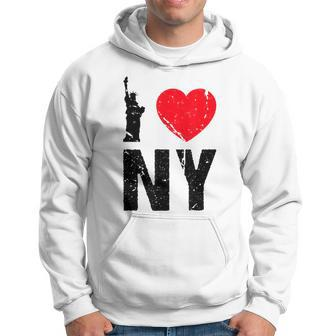 I Heart Love Ny New York City Nyc Hoodie | Mazezy