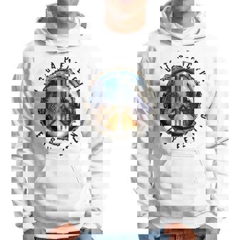 Hippie Peace Sign I Got A Easy Peaceful Feeling Forest Tree Hoodie | Mazezy