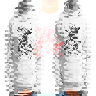 Horror Halloween Costume Knife Stab With Blood Splashes Halloween Costume Hoodie | Mazezy