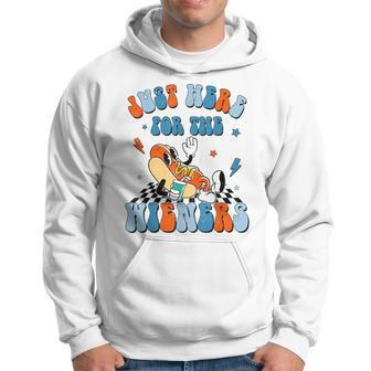 Hot Dog Im Just Here For The Wieners 4Th Of July Hoodie | Mazezy