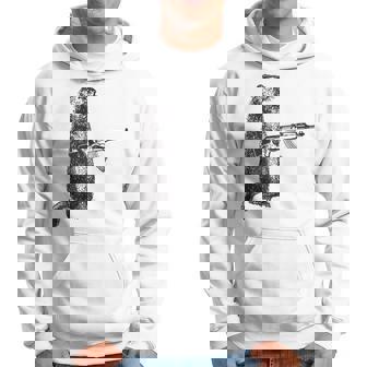 Hunting Woodchuck Ak-47 Gun Groundhog Hoodie | Mazezy