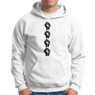 I Been Woke Black Power Fists Up Unity Bold Unisex Graphic Hoodie - Seseable