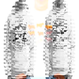 I Dont Care What Anyone Thinks Of Me I Wants Cow To Like Me Hoodie | Mazezy