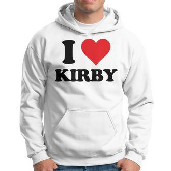 I Heart Kirby First Name I Love Personalized Stuff Hoodie | Mazezy