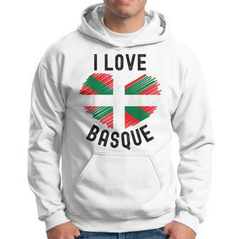 I Love Basque | Basque National Pride Hoodie | Mazezy