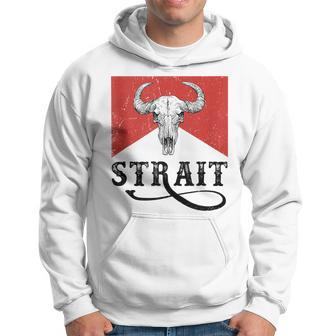 I Love Strait Name Strait Family Strait Western Cowboy Style Hoodie - Seseable