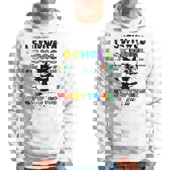 I Survived School Its Fine Im Fine Everything Is Fine Hoodie | Mazezy