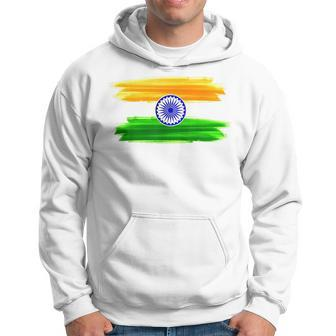 India Independence Day 15 August 1947 Indian Flag Patriotic Hoodie - Monsterry