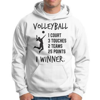 Inspirational Volleyball Definition Sports Lovers Quote Hoodie | Mazezy