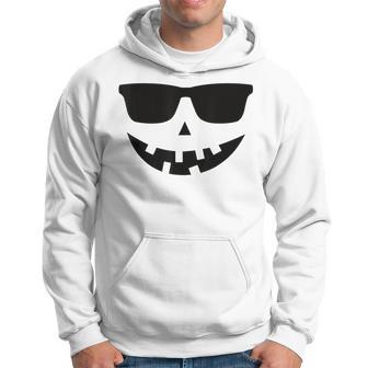 Jack O Lantern Sunglasses Pumpkin Funny Halloween Costume Gift For Women Hoodie - Thegiftio UK