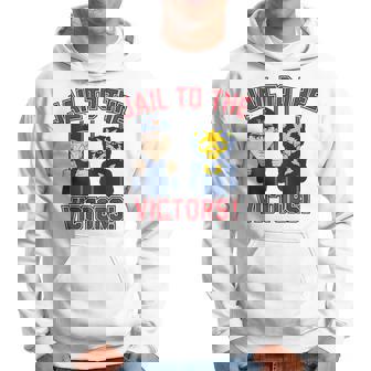 Jail To The Victors On Back Hoodie | Mazezy